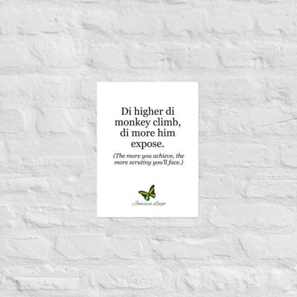 Higher d monkey climb - Poster - Image 7