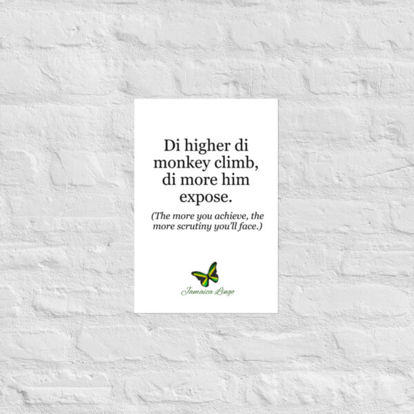 Higher d monkey climb - Poster - Image 8