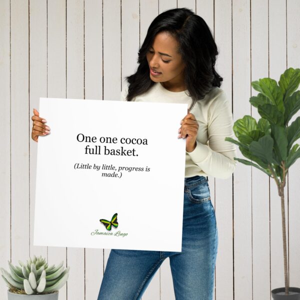 One one Cocoa Poster - Image 8