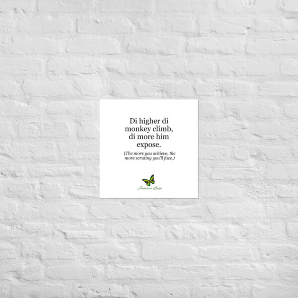 Higher d monkey climb - Poster - Image 12