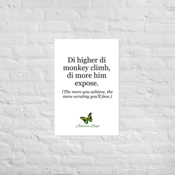 Higher d monkey climb - Poster - Image 13
