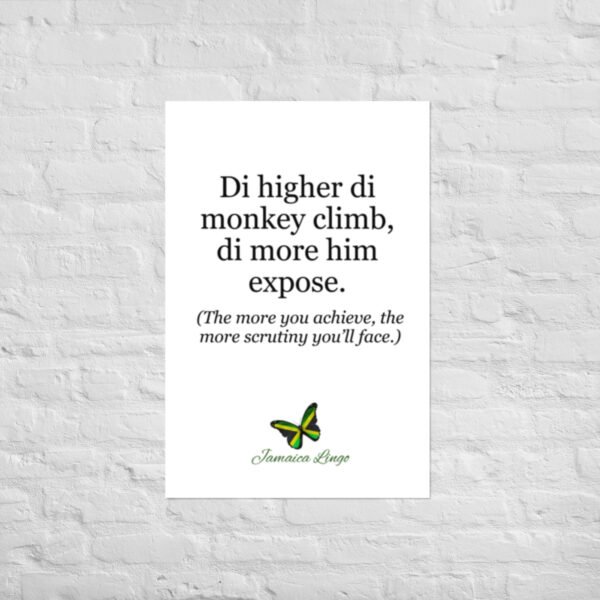 Higher d monkey climb - Poster - Image 14