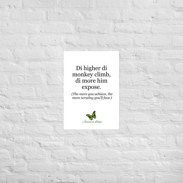 Higher d monkey climb - Poster - Image 3