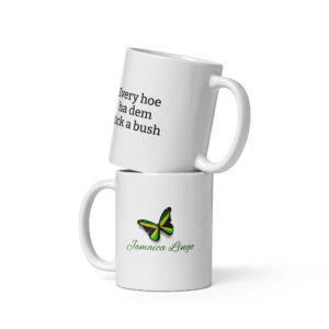 Every hoe - White glossy mug