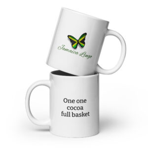One one Cocoa - White glossy mug