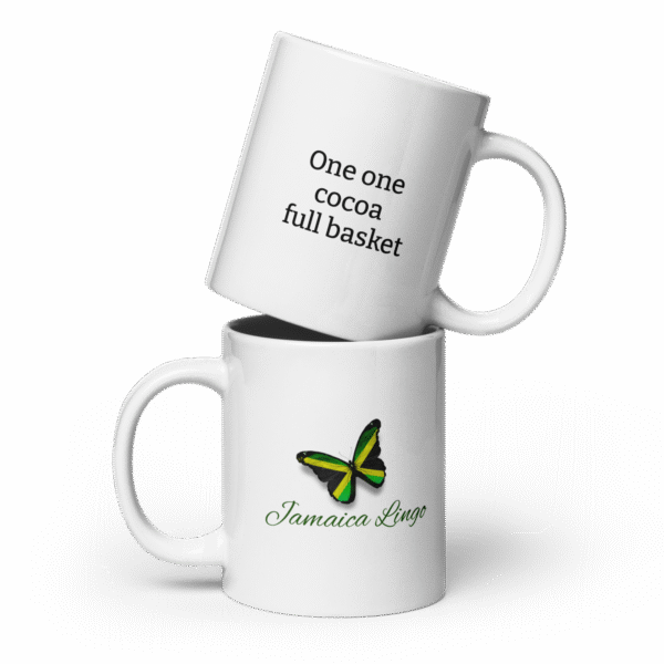 One one Cocoa - White glossy mug - Image 2
