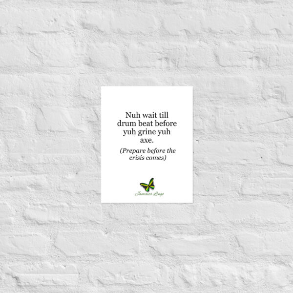 Nuh wait til drum beat - Poster - Image 5
