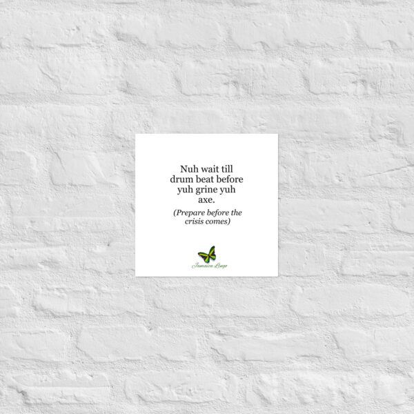 Nuh wait til drum beat - Poster - Image 6