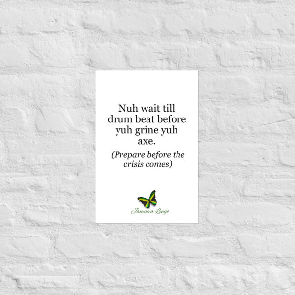 Nuh wait til drum beat - Poster - Image 8