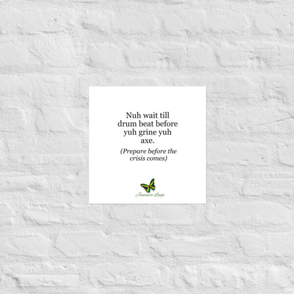 Nuh wait til drum beat - Poster - Image 9