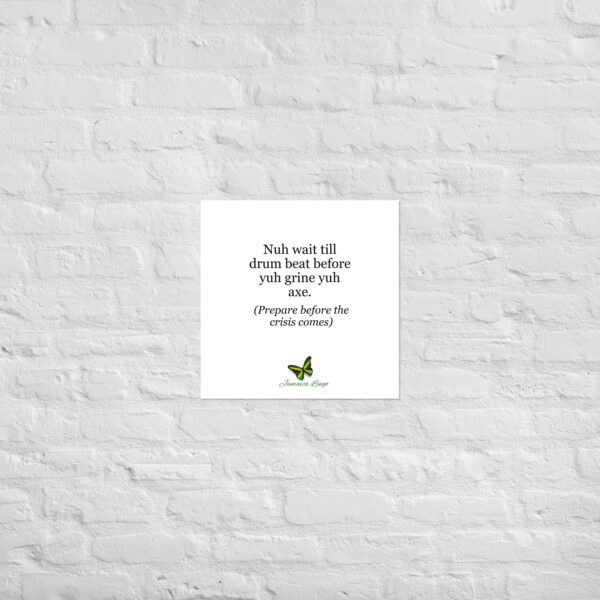 Nuh wait til drum beat - Poster - Image 12