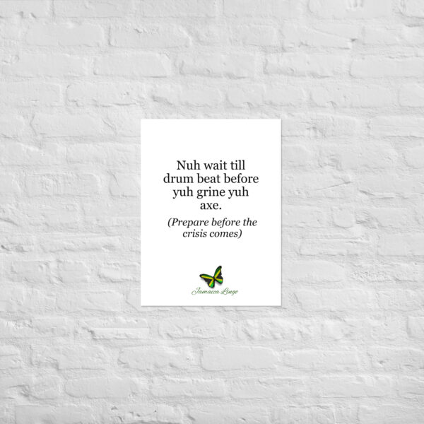 Nuh wait til drum beat - Poster - Image 13