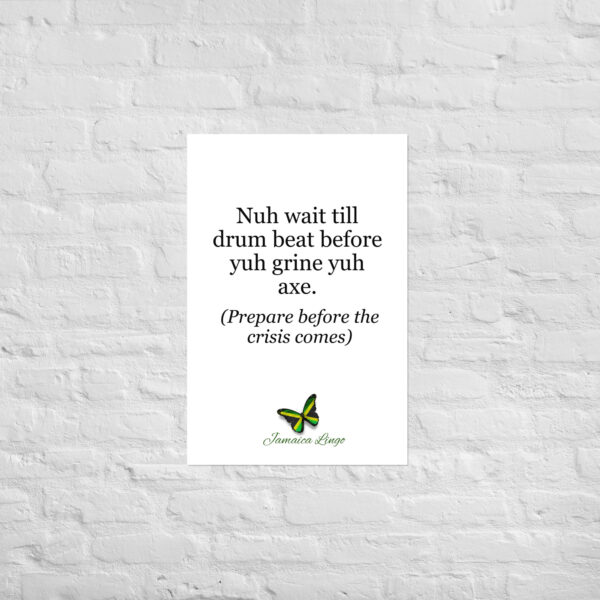 Nuh wait til drum beat - Poster - Image 14