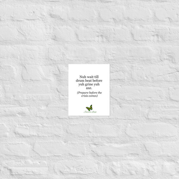 Nuh wait til drum beat - Poster - Image 16
