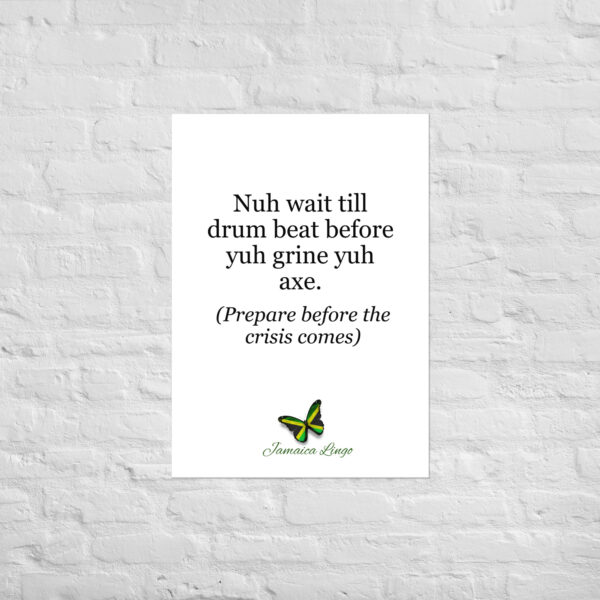 Nuh wait til drum beat - Poster - Image 2