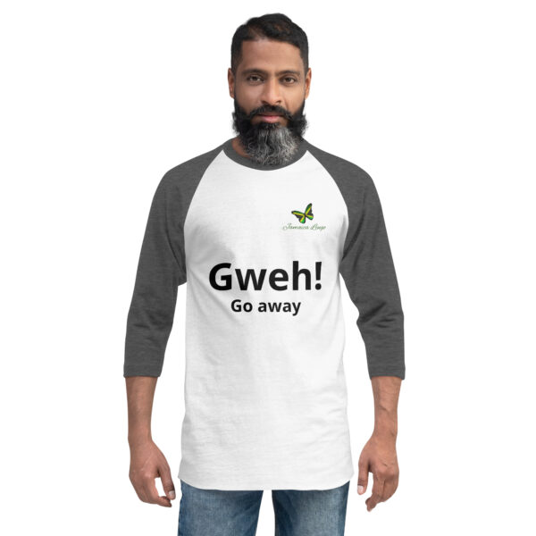 3/4 sleeve raglan shirt - Image 3
