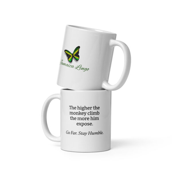 White glossy mug - Image 2