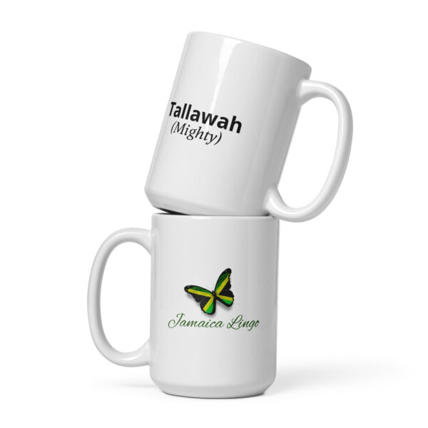 Tallawah - White glossy mug - Image 3