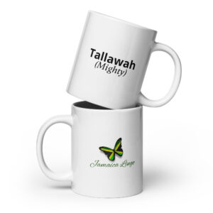 Tallawah - White glossy mug